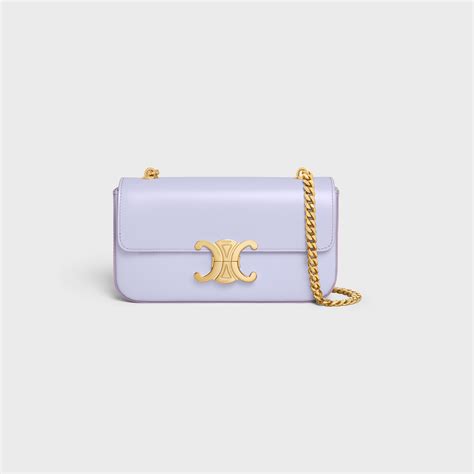 CHAIN SHOULDER BAG CLAUDE IN SHINY CALFSKIN